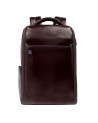  Piquadro - Zaino uomo in pelle fast-check porta pc 14'' Blue