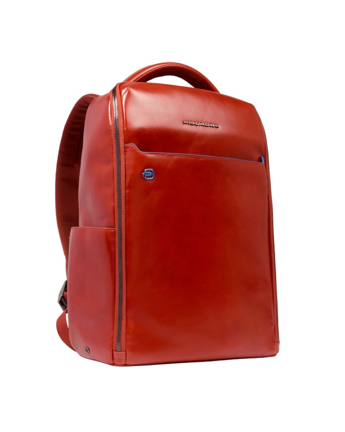  Piquadro - Zaino uomo in pelle fast-check porta pc 14'' Blue