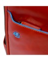  Piquadro - Zaino uomo in pelle fast-check porta pc 14'' Blue