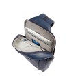  Piquadro - Zaino monospalla uomo in pelle porta iPad® RFID