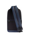  Piquadro - Zaino monospalla uomo in pelle porta iPad® RFID