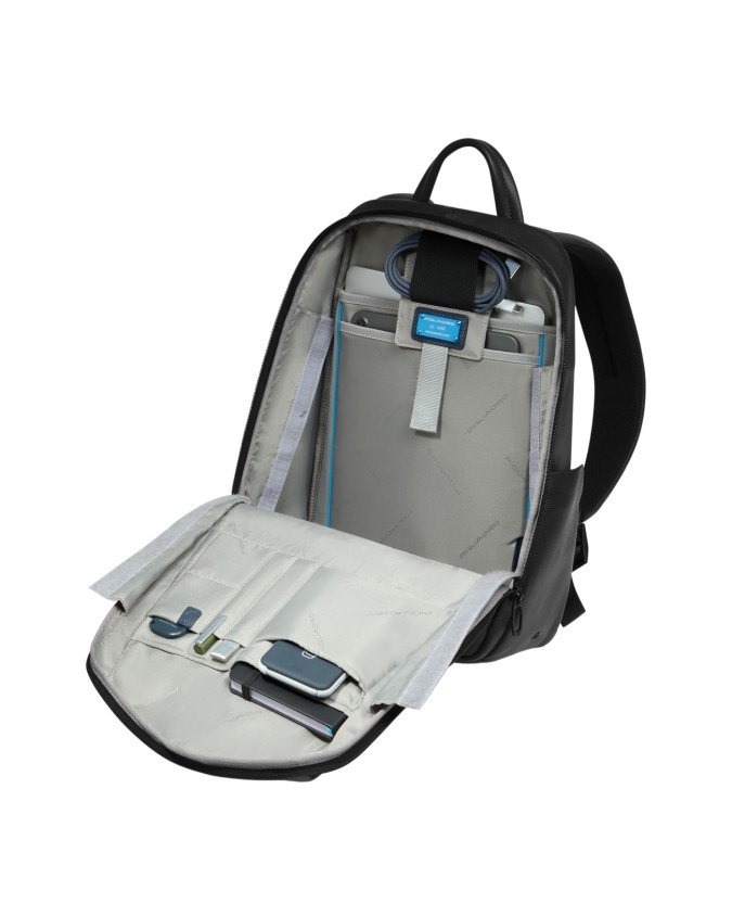  Piquadro - Zaino piccolo uomo porta pc 13'' in pelle RFID