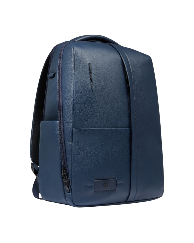  Piquadro - Zaino uomo porta pc 15.6'' in pelle RFID Russel