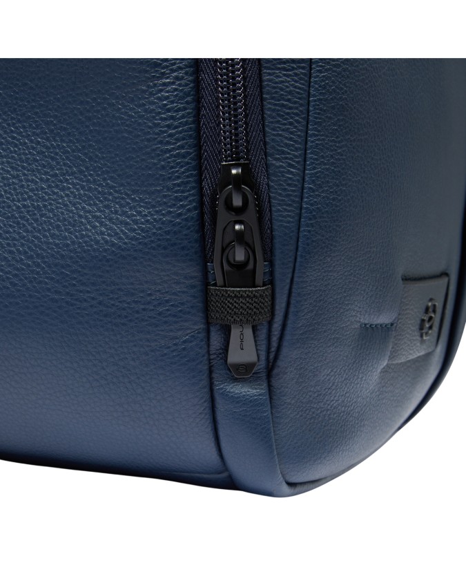  Piquadro - Zaino uomo porta pc 15.6'' in pelle RFID Russel