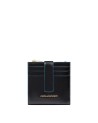  Piquadro - Portacarte donna con portamonete in pelle Blue