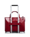  Piquadro - Cartella porta pc 14'' in pelle con tracolla Blue