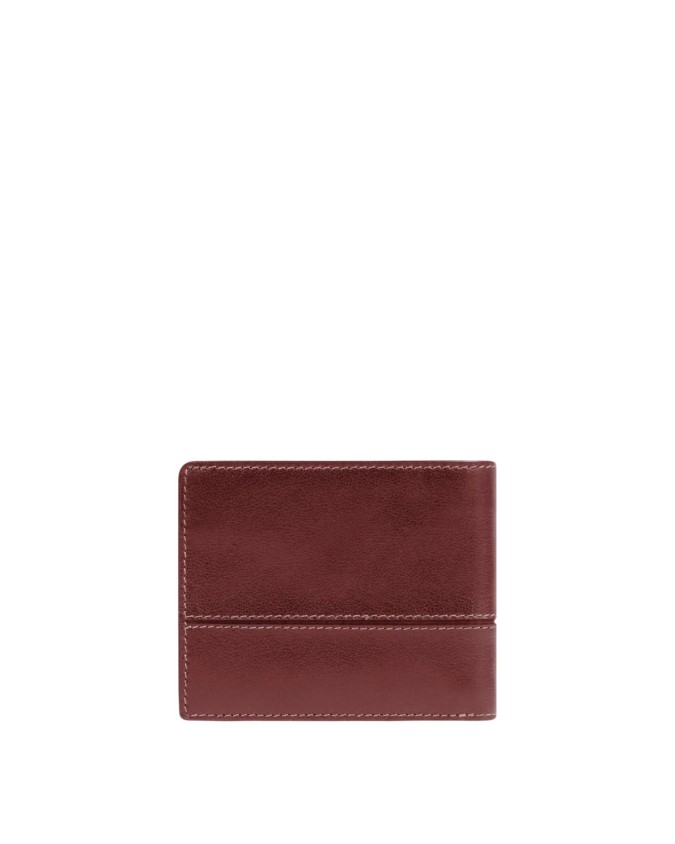  Piquadro – Portafoglio uomo in pelle con porta monete RFID