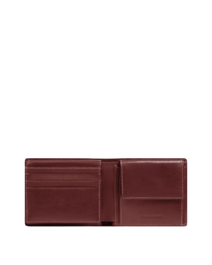  Piquadro - Portafoglio uomo in pelle con porta documenti RFID