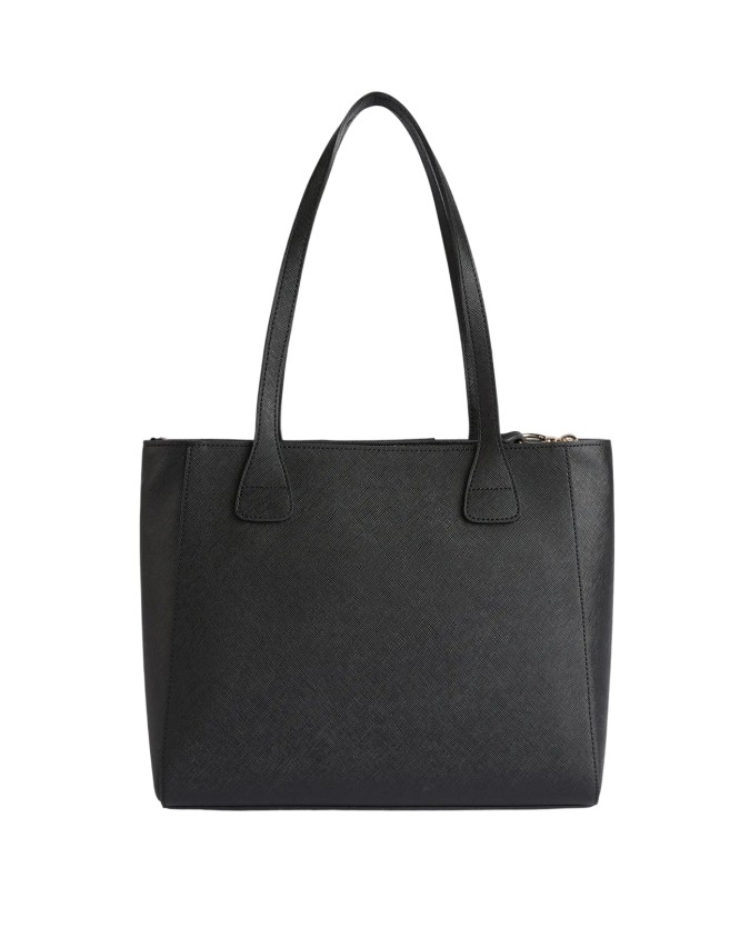 Alviero Martini Prima Classe - Borsa shopping media in tessuto saffiano Bloom City