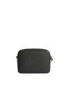 Alviero Martini Prima Classe - Saffiano-print embossed fabric reporter bag with shoulder strap, "Bloom City"