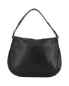  The Bridge - Borsa a spalla in pelle grande con patta frontale