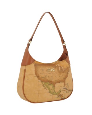 Alviero Martini Prima Classe - Shoulder Bag with Geo...