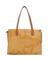  Alviero Martini Prima Classe - Borsa Shopping in Tessuto Geo