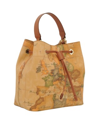Alviero Martini Prima Classe - Bucket Bag with Drawstring...