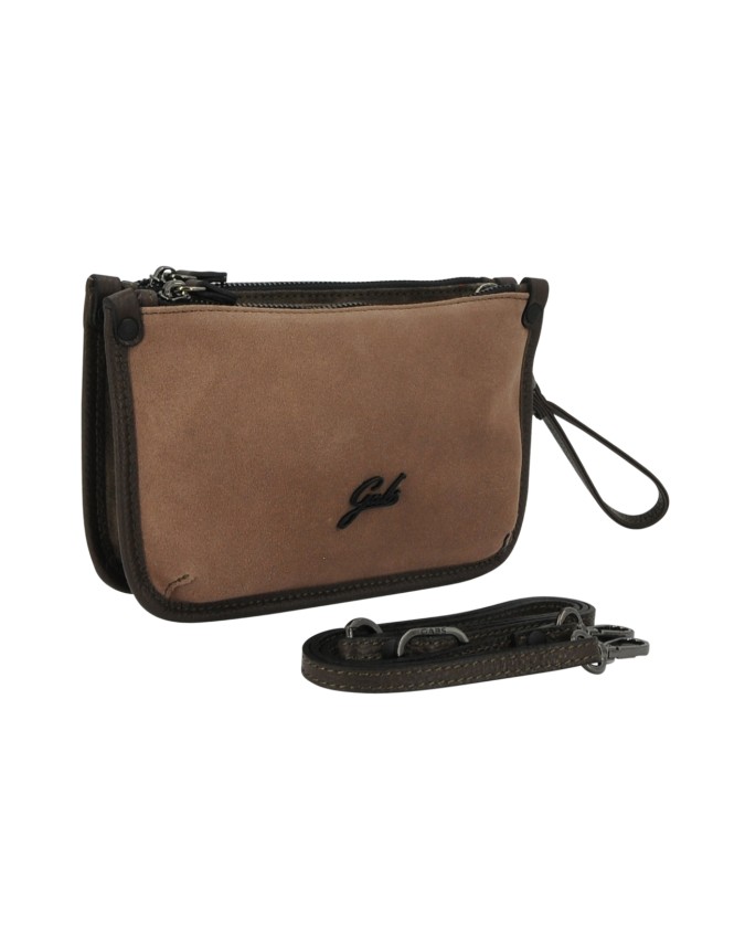  Gabs - Borsa a Tracolla in Pelle Bicolor Bella Tg. 