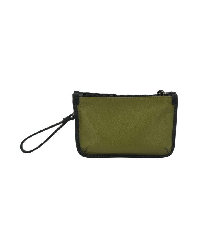  Gabs - Borsa a Tracolla in Pelle Bicolor Bella Tg. 