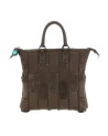 Gabs - Verwandelbare Ledertasche, Größe S, Patchwork-Design G3