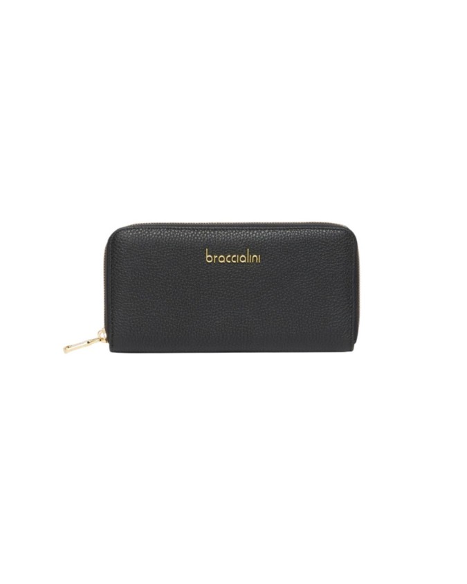  Braccialini - Portafoglio donna in pelle zip around Basic