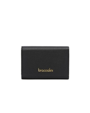 Braccialini - Mittelgroße Damenbrieftasche aus Leder mit... 2