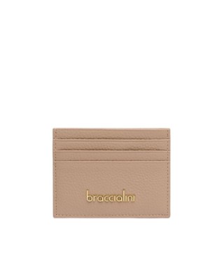 Braccialini - Kreditkartenetui Basic aus Leder für Damen