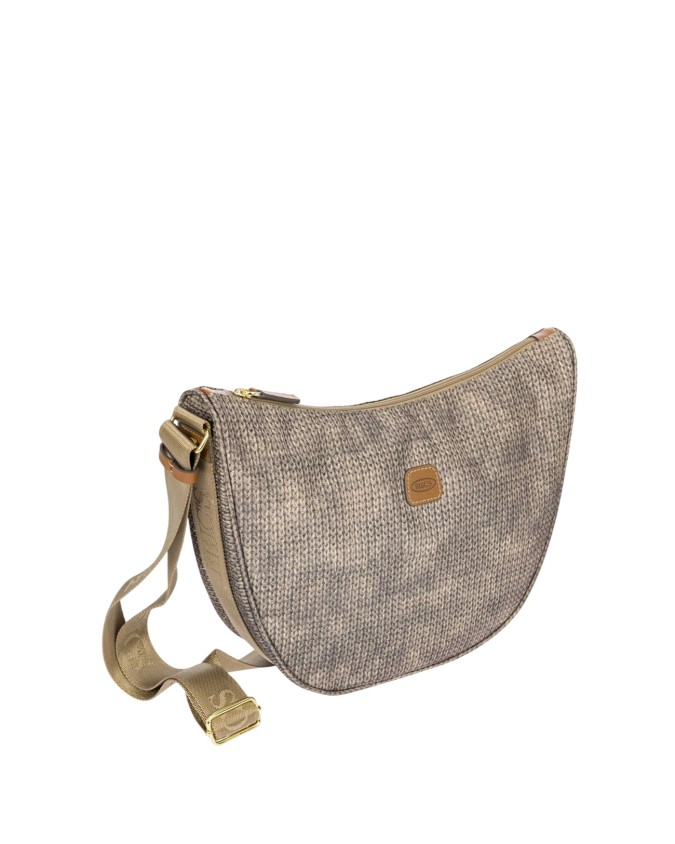  Bric's - Borsa a Tracolla Mezzaluna Piccola X-Bag