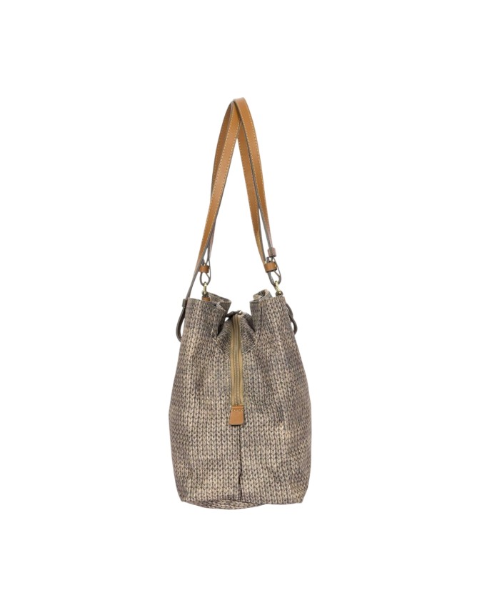  Bric's - Borsa a Spalla Tre Scomparti in Nylon X-Bag