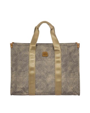 Bric's - Square Handbag, Size L, in Opera X-Bag Nylon
