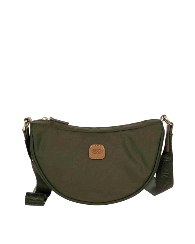  Bric's - Borsa a Tracolla Mezzaluna piccola in Nylon X-Bag