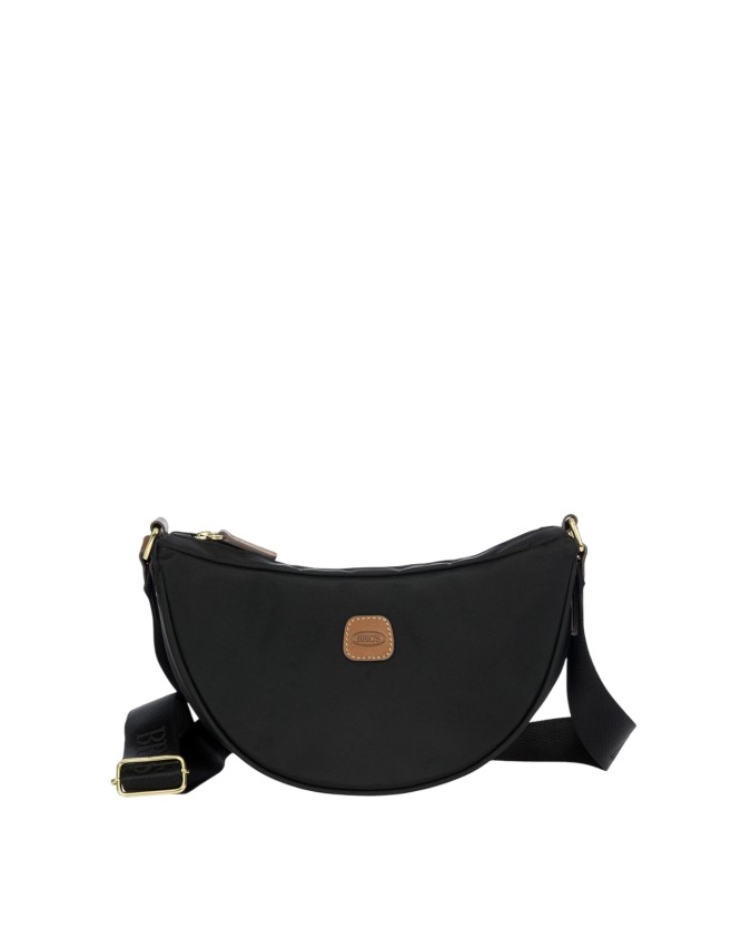  Bric's - Borsa a Tracolla Mezzaluna piccola in Nylon X-Bag