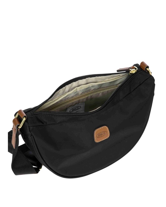  Bric's - Borsa a Tracolla Mezzaluna piccola in Nylon X-Bag