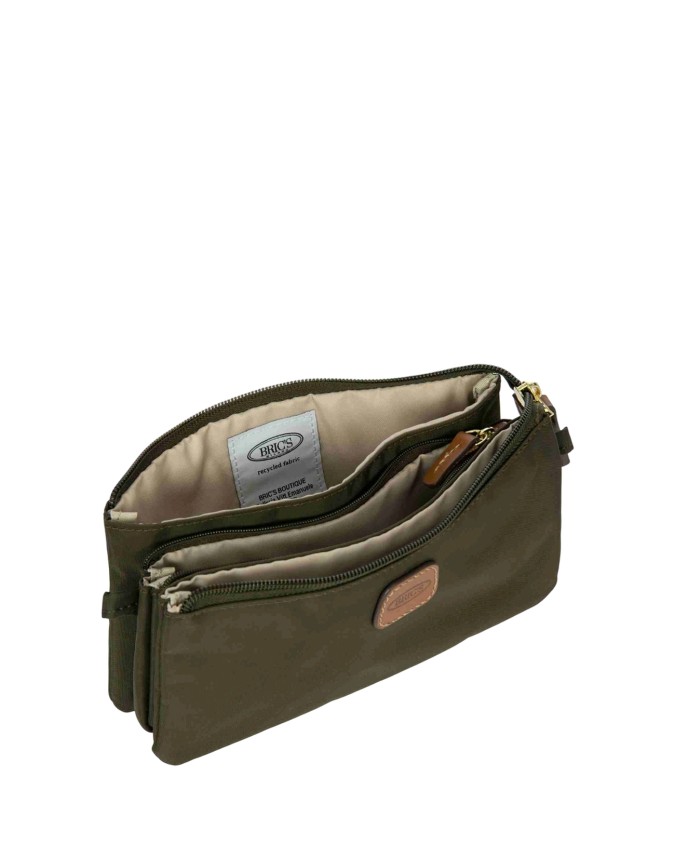  Bric's - Borsa a Tracolla Piccola 3 Tasche in Nylon X-Bag