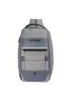  Piquadro - Zaino Monospalla Uomo in Tessuto Riciclato