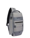 Piquadro - Zaino Monospalla Uomo in Tessuto Riciclato