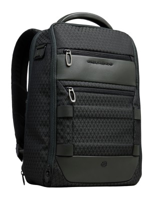 Piquadro - Modular Leather and Fabric Travel Backpack... 2