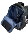  Piquadro - Zaino da Viaggio Modulare in Pelle e Tessuto Porta