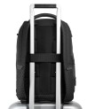 Piquadro - Zaino da Viaggio Modulare in Pelle e Tessuto Porta