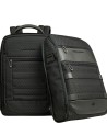  Piquadro - Zaino da Viaggio Modulare 2 in 1 in Pelle e Tessuto