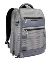  Piquadro - Zaino da Viaggio Modulare 2 in 1 in Pelle e Tessuto