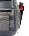 Piquadro - Zaino da Viaggio Modulare 2 in 1 in Pelle e Tessuto