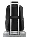  Piquadro - Zaino da Viaggio Modulare in Pelle e Tessuto Porta