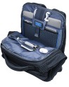  Piquadro - Zaino da Viaggio Modulare in Pelle e Tessuto Porta