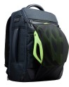  Piquadro - Zaino da Viaggio Modulare in Pelle e Tessuto Porta