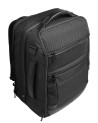  Piquadro - Zaino da Viaggio Modulare in Pelle e Tessuto Porta