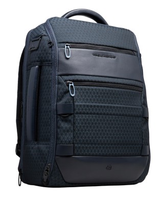 Piquadro - Modular Leather and Fabric Travel Backpack... 2
