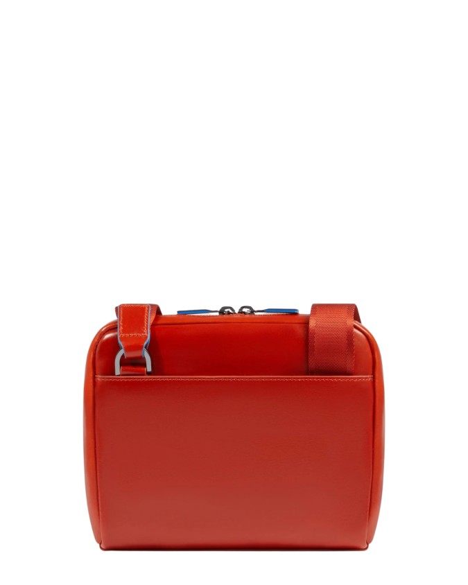  Piquadro - Borsello uomo in pelle con tracolla Blue Square