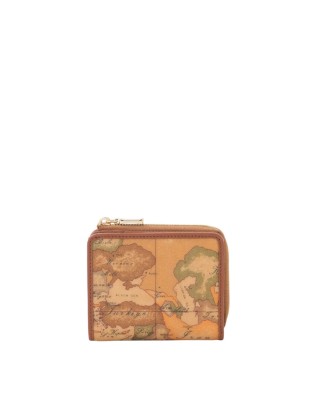 Alviero Martini Prima Classe - Small zip-fold wallet in...