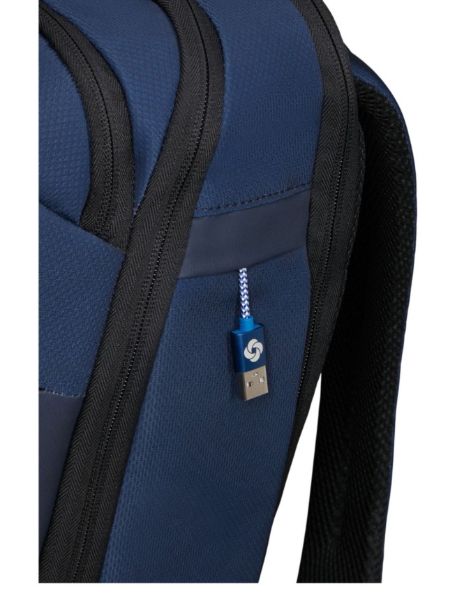  Samsonite - Zaino uomo in poliestere porta pc 15.6'' con due