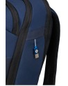 Samsonite - Moderny men's polyester backpack with a compartment for a 15.6-inch laptop and two front pockets