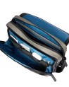  Piquadro - Borsa Messenger in Pelle Porta Pc 14"