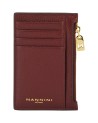  Nannini - Porta carte di credito verticale in pelle Wallis
